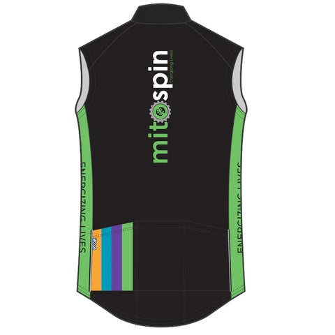 2024 MitoSpin Men's Club Cut Wind Vest